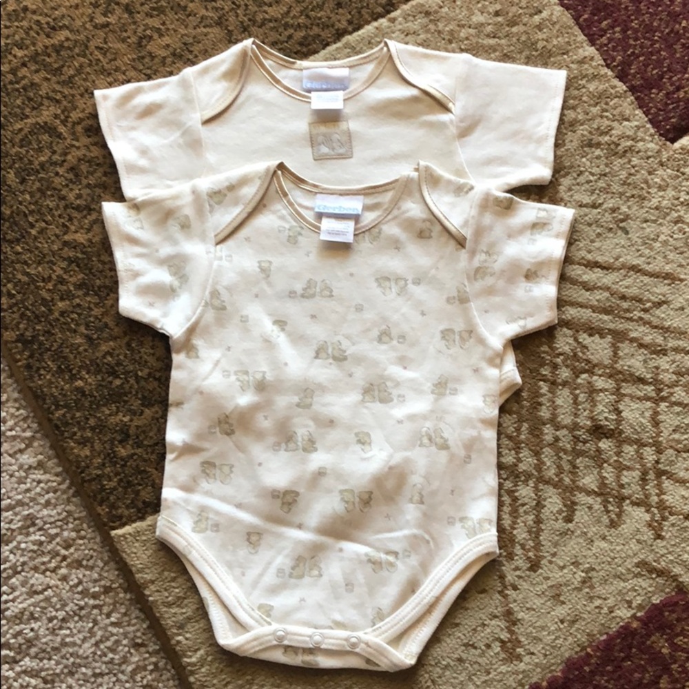 2 Gerber onsies